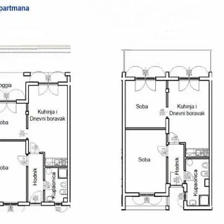 Mont Blanc Apartament Nečujam